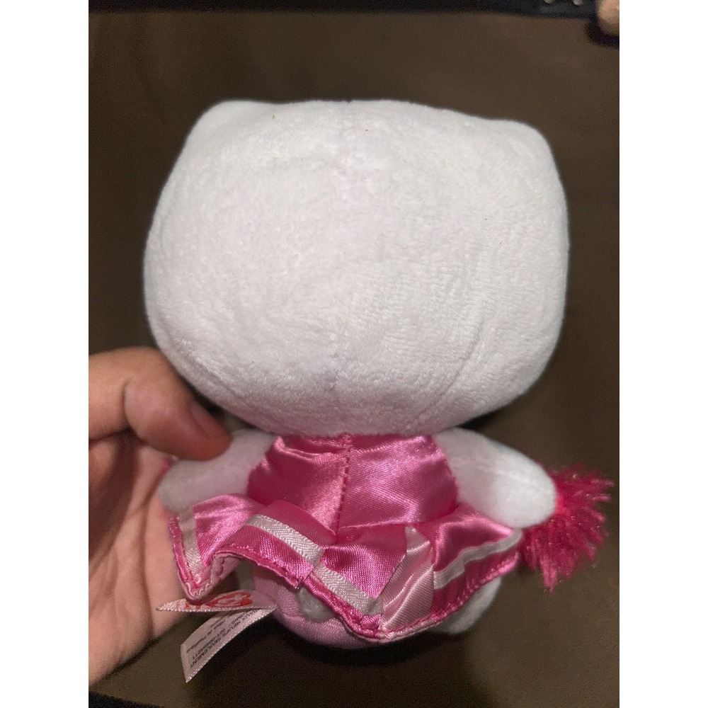 Ty Beanie Baby Hello Kitty Cheerleader Pink Uniform Sanrio 2014 - Picture 3 of 3